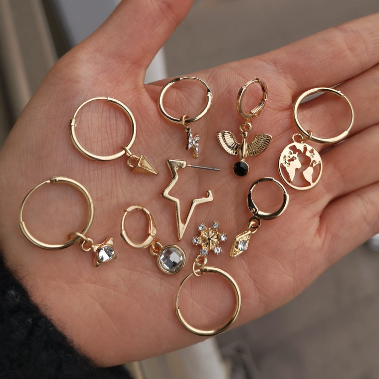 small hoop earrings for women gold hoop earrings  mini silve hoop circle tiny hoop earrings women accessories gift