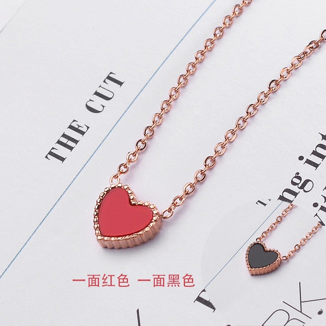 Necklace women Necklaces Clavicle Pendant collares  2019 Fashion Jewelry Rose Gold Statement Pendant
